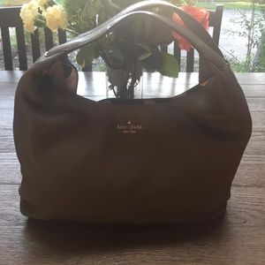 Gray Kate Spade Handbag